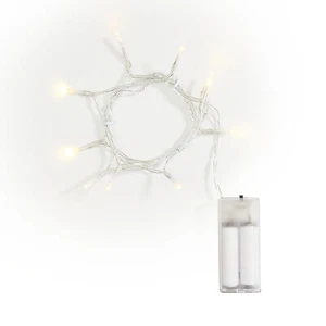 Catena Luminosa LED VBS 10 LED Ricircolo Cavi con Interruttore Alimentato a Batteria - Foto 1 di 5