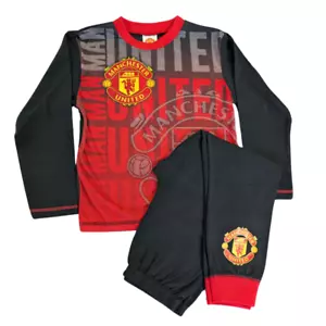 Pijama Man United - Personalizado - Oficial - Niños Hombre Utd Pijama con Nombre y Número - Imagen 1 de 7