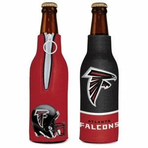 Atlanta Falcons NFL Bottle Cooler Two-Sided Zip Up Design - Picture 1 of 1