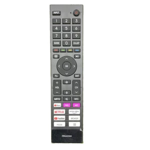 Usado Original ERF3N80H Para HISENSE Voz LCD TV Control Remoto Netflix Youtube - Imagen 1 de 3