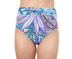 Profile By Gottex Tropic Floral Boom High Waist Bikini Bottoms Size 14 NWT ๐ - Picture 1 of 6