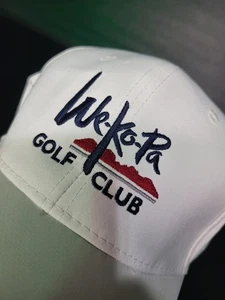Sombrero de golf Wekopa súper refrescante blanco con tirantes gorra de pelota We-Ko-Pa como nuevo - Imagen 1 de 9