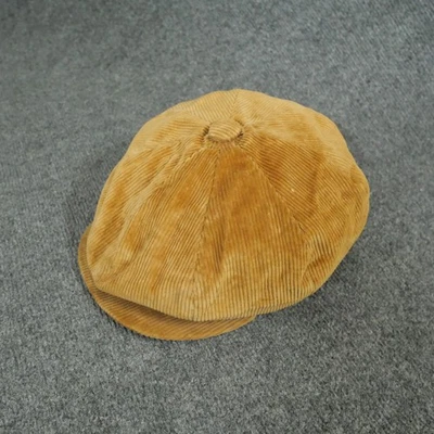 De colección Pluma West Pendleton Sombrero Gorra Adulto Marrón Pana Newsboy Foto 1 de 4