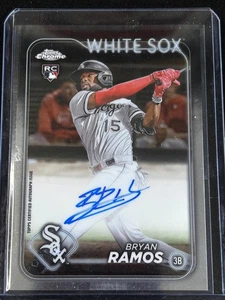 Serie de actualización cromada Topps 2024 - Autógrafos Bryan Ramos #RA-BRR  - Imagen 1 de 2