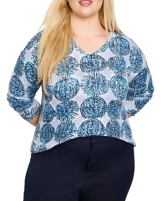 Nic+Zoe Plus Sand Dollar Supersoft Sweater Women's - Image 1 of 2