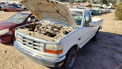 1995 Ford F150 passageiro traseiro direito conjunto de placa de apoio fabricante de equipamento original - Imagem 1 de 4