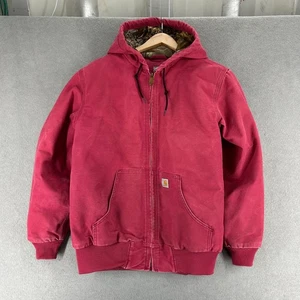 Carhartt Jacke gesteppt Camouflage Futter Damen Gr. S 101732 624 Crab Apple Pink - Bild 1 von 11