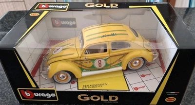 BBURAGO VOLKSWAGEN KAFER-BEETLE, Scala 1/18 SUPERMINT IN BOX - Immagine 1 di 4