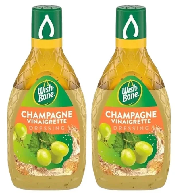 ( 2 Pack ) Wish-Bone Champagne Vinaigrette Salad Dressing 15 Fl Oz, 2 Pack