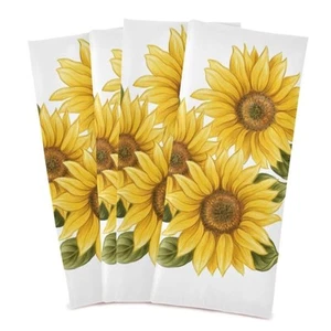 Sunflower Kitchen Towels, Dish Towel Ultra Absorbent Fast Drying, Tea Towels ... - Picture 1 of 8