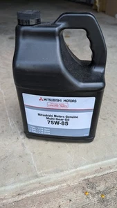 1 Gallon Genuine OEM Mitsubishi 75W-85 Multi Gear Oil - Picture 1 of 4