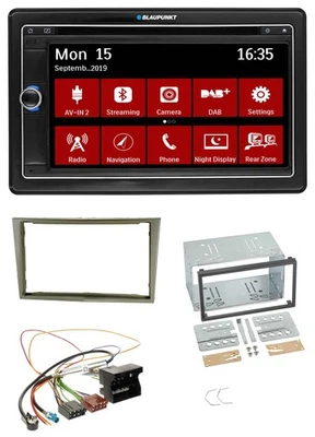Blaupunkt Bluetooth DAB 2DIN USB DVD MP3 Autoradio für Opel Corsa D Astra H Zafi - Bild 1 von 4