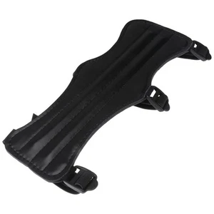 Bow Armguard Adjustable Protective Wrist Strap Wristband Safe Armband - Picture 1 of 12