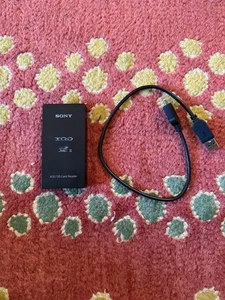 Sony XQD/SD Card Reader Memory Card Reader MRW-E90 W/ USB Cable - Picture 1 of 6