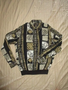vintage ALAN STUART size large RARE Long Sleeve Sopranos 1990's Y2K IMPORTED FAB - Picture 1 of 7