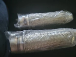 Total Flow S.S. Flex Pipe 2.25" X 12" Free Shipping New Never Used - Bild 1 von 3