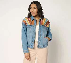 Chaqueta Denim Driftwood Jeans Relajada Novedad - Sundazed-2X-NUEVA-A678065 - Imagen 1 de 2