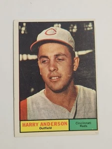 1961 Topps #76 Harry Anderson Vintage Cincinnati Reds Baseball Trading Card MLB - Picture 1 of 6