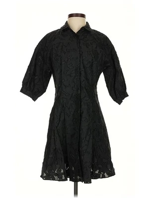 Club Monaco Women Black Cocktail Dress 4 - Image 1 of 4