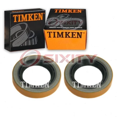 Sellos de rueda trasera Timken de 2 piezas para Dodge D200 1980 ejes de transmisión juntas vm Foto 1 de 4