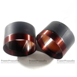 2PCS 114.5mm 8ohms 2F horn voice coil woofer bass speaker Fiber Glass In/Out - Picture 1 of 5