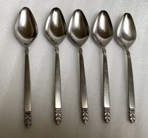 International Stainless Deluxe Norse 5 Teaspoons 6 1/4” - Picture 1 of 3