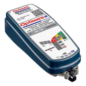Optimate 6 Motorcycle Battery Charger, Maintainer & Tester 12V 1.0A Suits Std, G - Picture 1 of 5