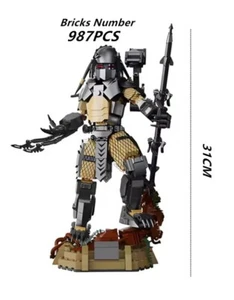 MOC Predator Hunter Horror 978 Pcs Brick Building Model Set Kit NEW - Picture 1 of 2