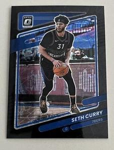2021-22 Panini Donruss Optic SETH CURRY #91 Black Velocity Prizm 35/39 - Bild 1 von 2