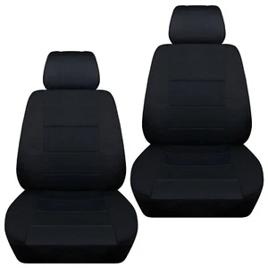 Front set car seat covers fits 1994-2019 Subaru Legacy     solid black - Bild 1 von 1