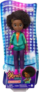 Mattel Karma's World Karma Grant Doll with Microphone Accessory, Brown Hair Doll