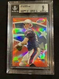 Tom Brady /749 2007 #6 eTopps refractor BGS 9 MINT (10, 9.5, 9, 8.5) - Picture 1 of 2