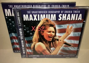 Maximum Shania Twain CD Spoken Word Bio Interviews mit Mini Foldout Poster - Bild 1 von 8