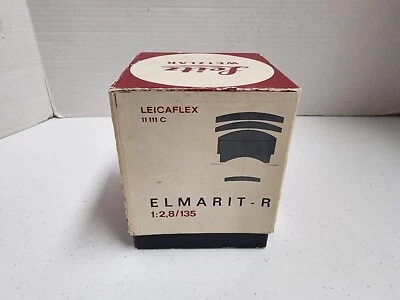 Leica Leitz Wetzlar Elmarit-R 135mm f/2.8 Lens BOX ONLY - Image 1 of 4