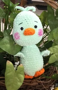 Kleines Entlein namens Paddel - Handarbeit - gehäkelte Amigurumi Ente - Bild 1 von 5