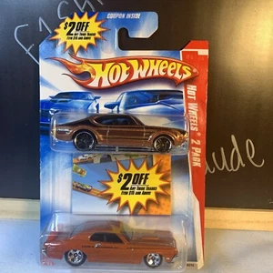 Paquete de 2 Olds 442 y '69 Mercury Cougar 2009 Hot Wheels escala 1:64 ¡BONITO! - Imagen 1 de 8
