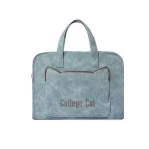 PU Leather Laptop Bag Large Capacity Notebook Handbag Creative Laptop Sleeve - Bild 1 von 18