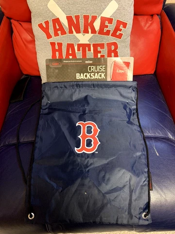 Boston Red Sox Drawstring Backpack BEAT NYY! Cover