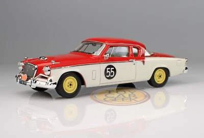 Studebaker Power Hawk 1956 - #55 1956 Tulip Rallye - rojo/blanco escala Matrix 1:43 Foto 1 de 4