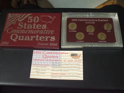 50 States Commemorative Quarters -  Denver Mint - 2002 - Image 1 of 2