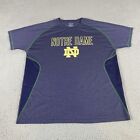Notre Dame Fighting Irish  T-Shirt Mens XL Blue Crew Neck Football College