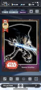 Topps Star Wars Digital Card Trader General Grievous Fan's Choice 4 Meld Insert - Picture 1 of 1