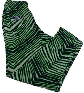 Seattle Seahawks NFL Team Apparel Men's Zubaz Sweatpants - Foto 1 di 6
