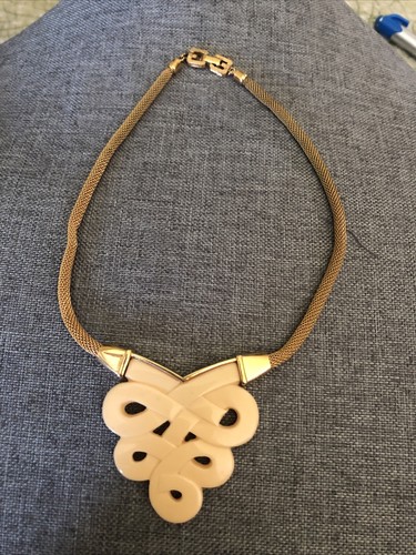 Collana Vintage Givenchy 15 Pollici Firmata Leggi Descrizione