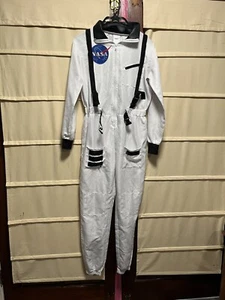 NASA Space Team USA Astronaut Costume Suit Space Commander Halloween Adult Small - Picture 1 of 11