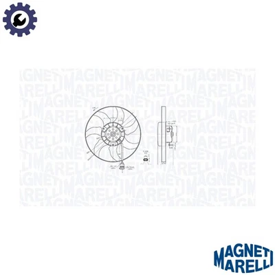 FAN ENGINE COOLING 069422887010 FOR VW TRANSPORTER/T4/Bus/Van/Platform/Chassis - Image 1 of 4