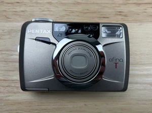 Pentax Efina T Point and Shoot AF analoge Kleinbildkamera 23–69 mm silber - Bild 1 von 9
