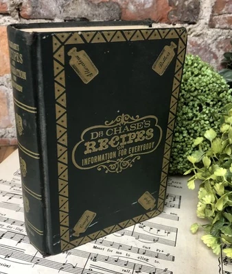 1866 Antique Dr Chase’s Recipes Household How To Book Homestead Quack Medicine Foto 1 de 4