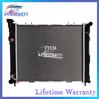 1396 Aluminum Radiator For 1993-1997 1994 1995 1996 Jeep Grand Cherokee 4.0L - Изображение 1 из 4
