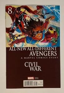TUTTO NUOVO ALL-DIFFERENT AVENGERS #8 - LAND Civil War Variant Cover (2016) Marvel - Foto 1 di 2